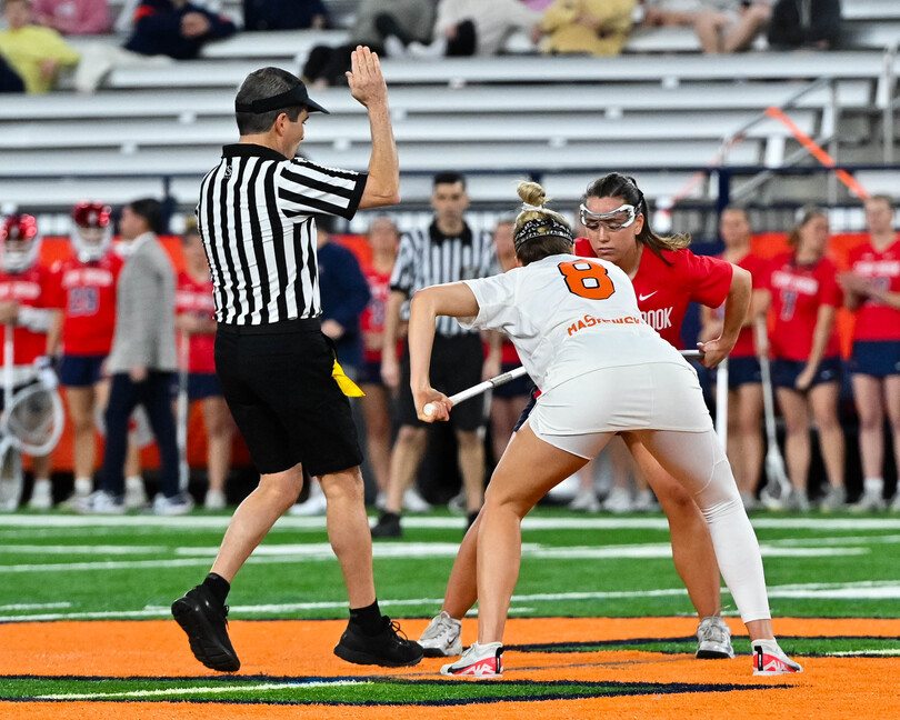 Inconsistent draw control play hampers No. 5 SU in OT loss to Stony Brook