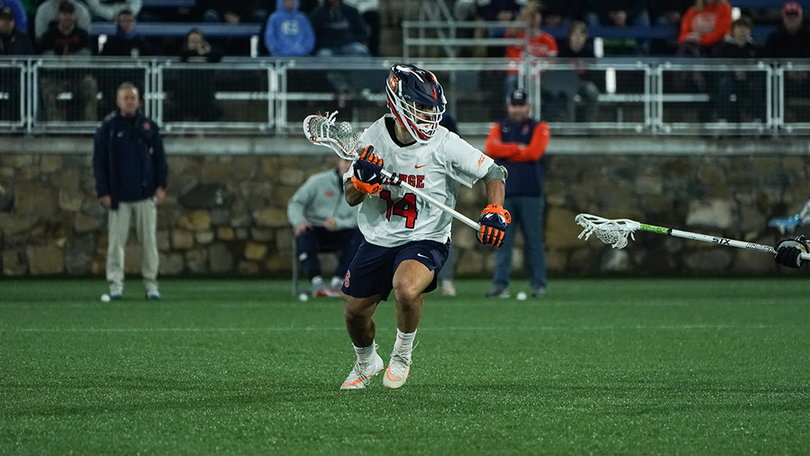 Jake Stevens closes No. 9 SU&#8217;s upset win over No. 2 Johns Hopkins with 2 late goals