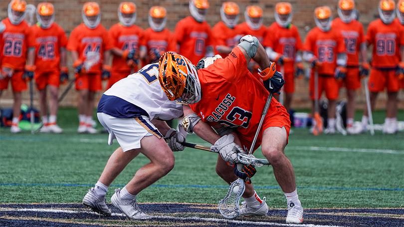 No. 3 Syracuse turns in worst faceoff performance of season in loss to No. 1 Notre Dame