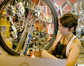 Switching lanes: New bike lane serves as catalyst for thriving bike culture on campus