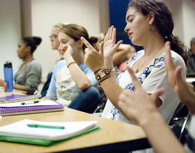 Sign language club, deaf community spread culture on campus