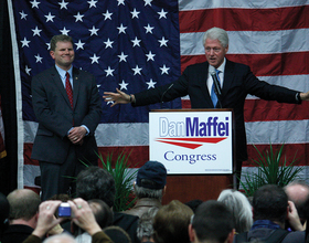 Bill Clinton to visit Syracuse on Friday to endorse Dan Maffei