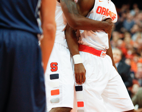 SMASH MOUTH: Behind dazzling offensive display, Syracuse routs overmatched Monmouth 108-56