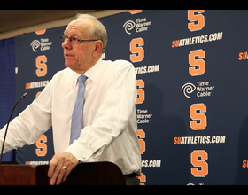 Boeheim addresses media after 108-56 victory over Monmouth