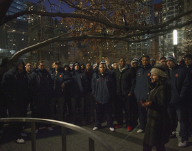 Gallery: Syracuse football team visits 9/11 Memorial in NYC