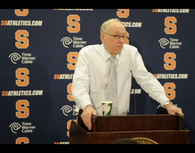 Boeheim discusses reaching 903 wins