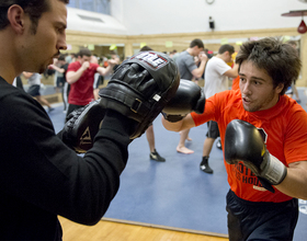 The right hook: Boxing club reemerges on campus, promotes self-confidence in members