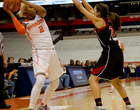 Syracuse rides 2nd-half run past No. 13 Louisville in season finale