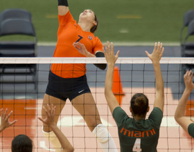 Syracuse falls in 4 sets to both Florida State, Miami in Carrier Dome