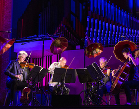 Kronos Quartet performs for Belfer anniversary