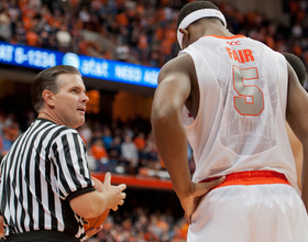 Foul trouble: Syracuse tries to adjust to stricter officiating against Colgate 