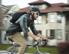 Mello Velo cafe delivers menu items in SU area on bikes