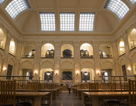 Behind closed doors: SU unveils restored Carnegie Library Reading Room