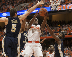 Seniors Fair, Keita lose final game in Carrier Dome