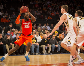 Christmas, McCullough dominate offensively, lead No. 23 Syracuse to win over Iowa