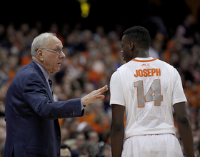 Joseph's struggles lead to 2nd-half benching by Boeheim in loss to Red Storm