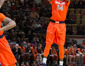 Syracuse struggles to penetrate Virginia Tech defense as Joseph sits with foul trouble