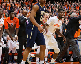 Johnson, Patterson provide reliable options off bench in Syracuse loss