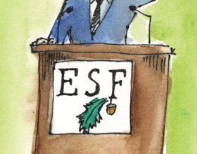 Undergraduate Student Association at SUNY-ESF teams up with organization to help reinvent brand