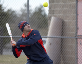 Matt Nandin walks away from baseball career, settles into role as Syracuse assistant softball coach