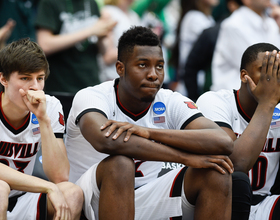 Louisville locker room expresses despair after Elite Eight loss to Michigan State