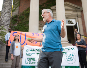 Howie Hawkins discusses New York state's ban on fracking