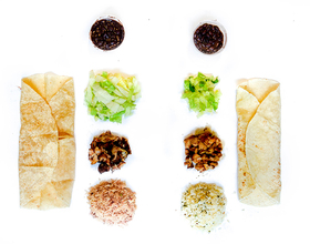 Comparison of Chipotle and Avoca Mexican Grill burritos