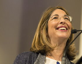 Naomi Klein gives University Lecture on combatting climate change