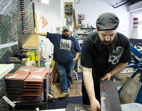 Gallery: A look into The Black Arts Studio's printing process