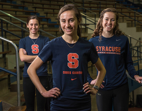 Syracuse's Malone sisters can race together for 1st time since high school