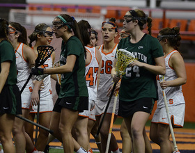 Kelzi Van Atta scores 3 goals in No. 3 Syracuse's 9-6 win against Binghamton