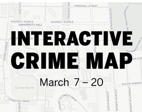 Interactive Crime Map: March 7 - March 20