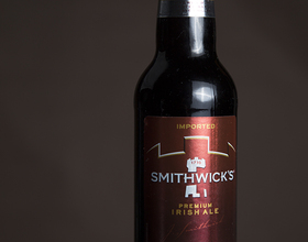 Smithwick’s Premium Irish Ale is nutty with a hint of apple in the finish