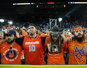 Syracuse fans in Houston react to men's basketball Final Four loss