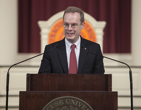 Syracuse University Chancellor Kent Syverud announces search committee for next Director of Athletics