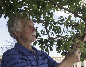 Professor Jack Gramlich encourages students to spend time outside and appreciate the environment