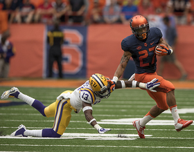 Syracuse football running back George Morris out multiple weeks with ankle injury