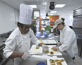 Nutrition majors get hands-on learning laboratory in Falk