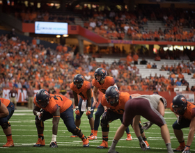 Syracuse football’s offensive line faces uphill battle against Louisville’s front seven