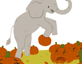 Zoo animals to play with, smash pumpkins at annual 'Squishing of the Squash'