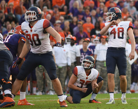 Syracuse football kicker Cole Murphy's season struggles continue in 54-0 loss to No. 3 Clemson