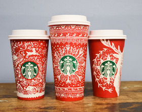 From the Design Desk: Starbucks Holiday Cups