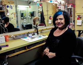 Syracuse local works in medical job by day, theatrical hair stylist by night