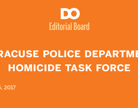 Syracuse Police Department's establishment of a Homicide Task Force is a smart move following deadliest year in Syracuse's history