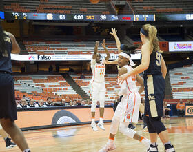 No. 24 Syracuse smashes Boston College, 72-45, on the road