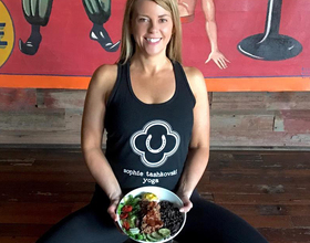 Q&A: You wouldn't think barbecue and yoga would make a perfect pair