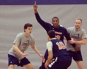 Former Syracuse football player Isaiah Johnson thrives for SU club basketball