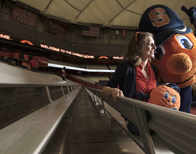 Julie Walas-Huynh: iSchool mentor marks decade of coaching Otto the Orange