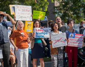 Gallery: Syracuse community rallies against white nationalist violence in Charlottesville