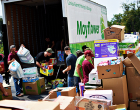 Syracuse community organizes donations for residents hit hard by Harvey